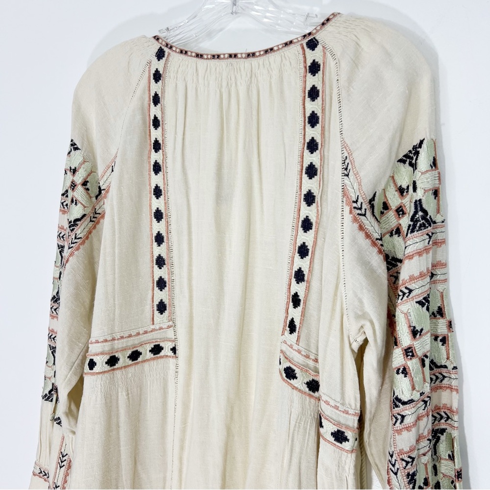 Free People All My Life Mini Dress in Ivory NWT Size Large - Picture 7 of 11